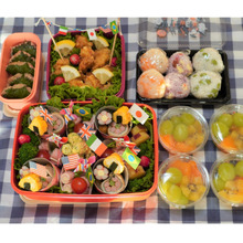 幼稚園最後のお弁当 国旗スペシャル