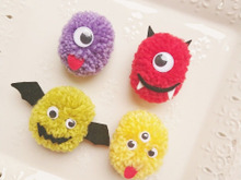 【子供手芸】毛糸で作ろう!ハロウィンモンスター