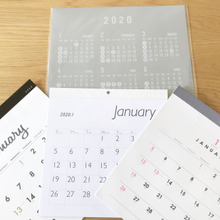 2020年カレンダーはセリアで決まり