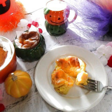 家庭で簡単に作れる玄米粉入り健康おやつ!ハロウィンレシピ♡パンプキン人気爆発の【バスチー】