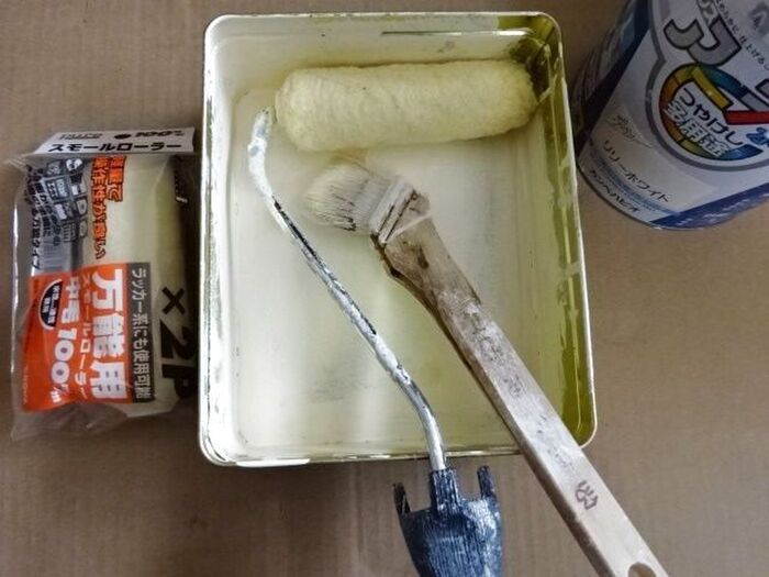 ペンキを準備します!