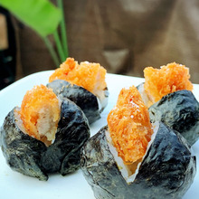 塩で頂く☆シンプル豚かつサンドおにぎり