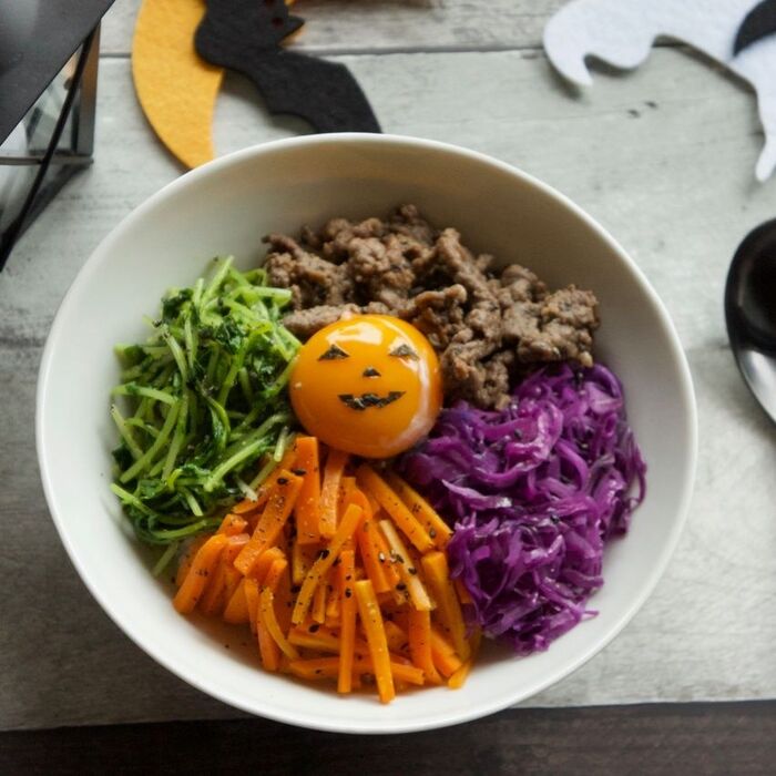 5 盛り付けます。