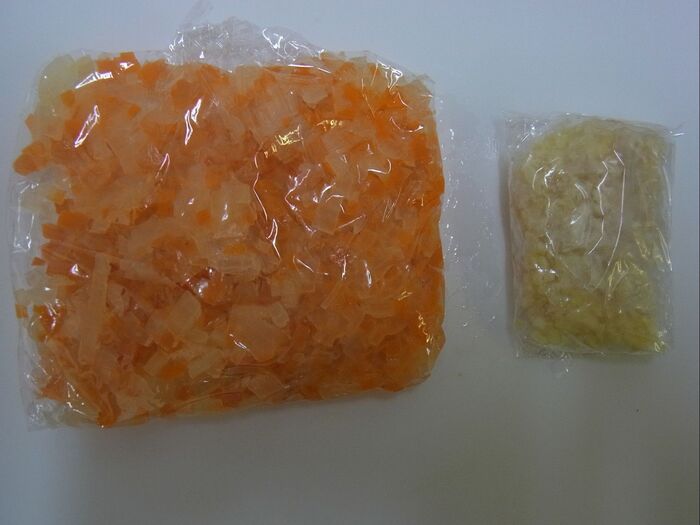 合わせる野菜は冷凍保存しておいたものを使いました。