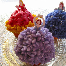 フラワーモチーフのドレス♡夢見るプリンセスケーキ♪