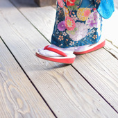 七五三で着る着物や小物も撮影して記念に残しませんか?