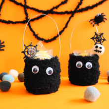 ふわモコ★ 真っ黒おばけちゃんボトル