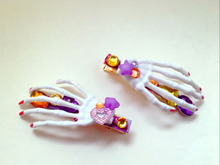 セリアの材料で♡キラキラハロウィンアクセサリー