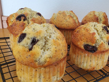 紅茶とレーズンのマフィン