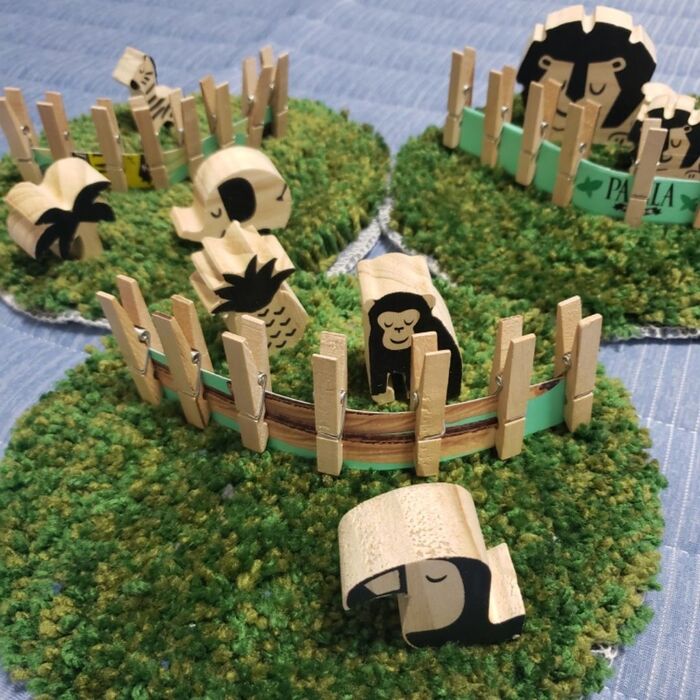 100均➕廃材でできる!繋いで遊べるkids zooキッズ~をDIY
