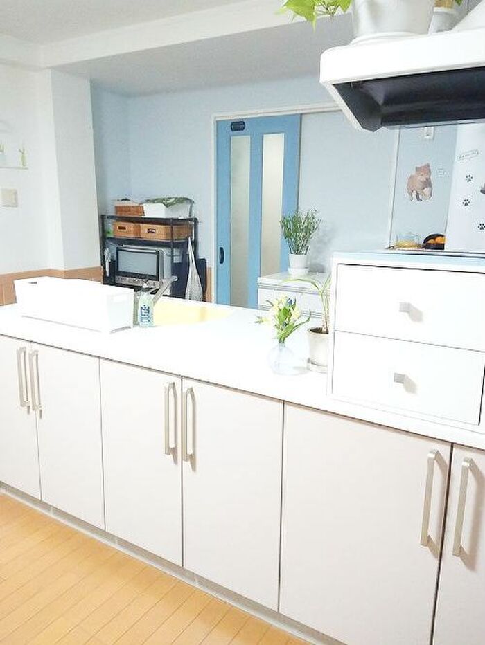 リビング・ダイニングのごちゃごちゃを集約してスッキリ♪