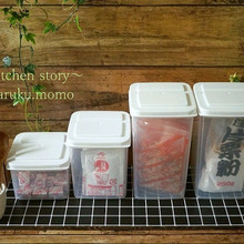 セリアのフタが立つ!自立できるフードパックで食品を使いやすく収納♪