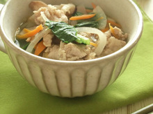 魚醤、便利だね~!だし要らず♪いさだ醤油でコク旨食べる豚汁