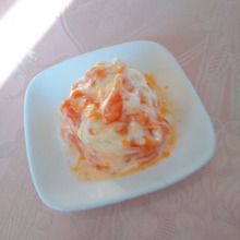 柿シャーベット オン アイス