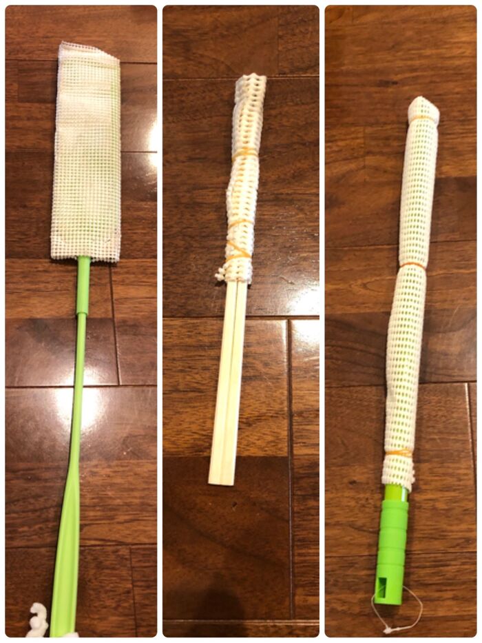 滑り止めシートで簡単掃除道具!