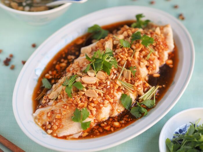 炊飯器のスイッチポンで感激のやわらかさ♪本格よだれ鶏