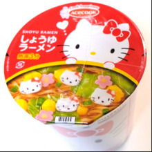 かわいすぎ♡食べるのがもったいないカップラーメン