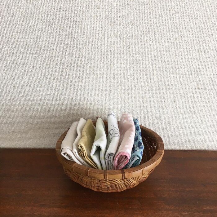 手ぬぐいが好き。我が家の手ぬぐい活用法