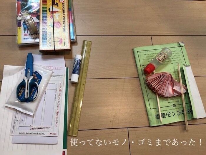 入れたいモノの大きさを決める