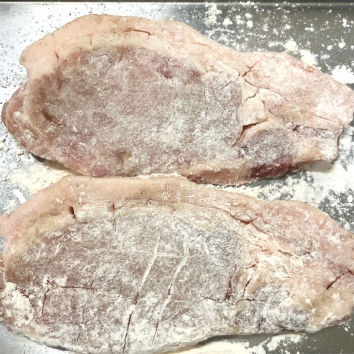 ➁薄力粉は薄めでOK!