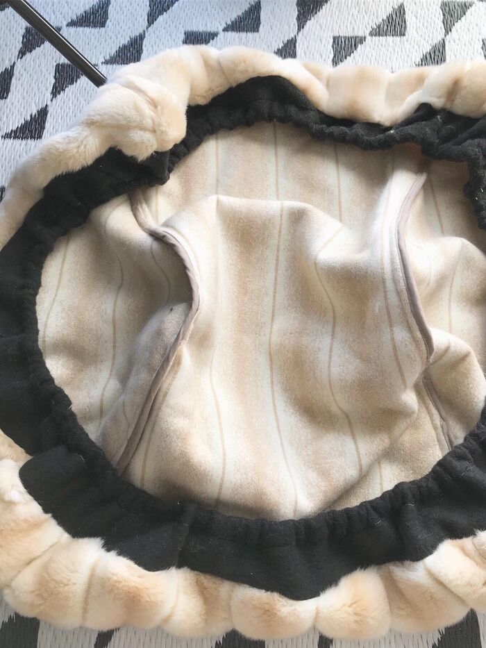 縫い合わせます。