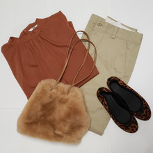 ユニクロのワゴン商品でプチプラ秋コーデ