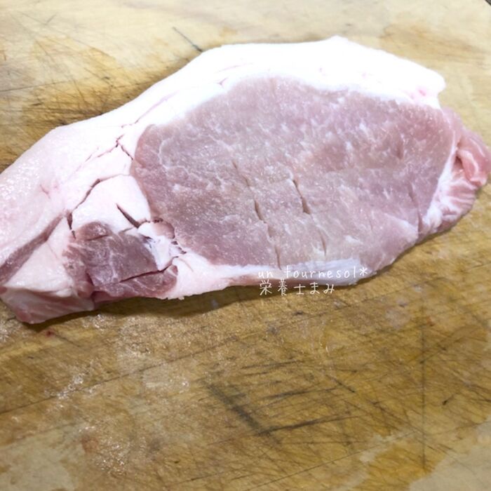 ①隠し包丁は、柔らかく食べやすくするためです!