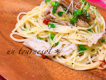 ほったらかしでOk!アレンジ可能☆動脈硬化予防に!オイルサーディンのペペロンチーノ