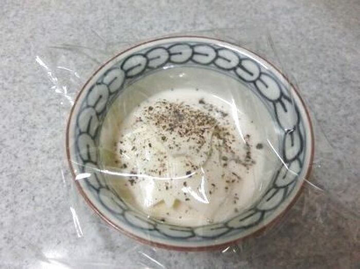 2.チーズソースを作る