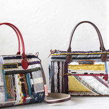 捨てるとこなし!『布耳』がバッグに♪もったいないから生まれるハンドメイドの形