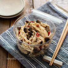 きのこのピリ辛ナムル。レンジで簡単!副菜、あと一品のおかずに。