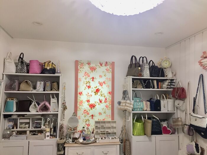 jewelry bag®︎グルーデコ®︎収納棚