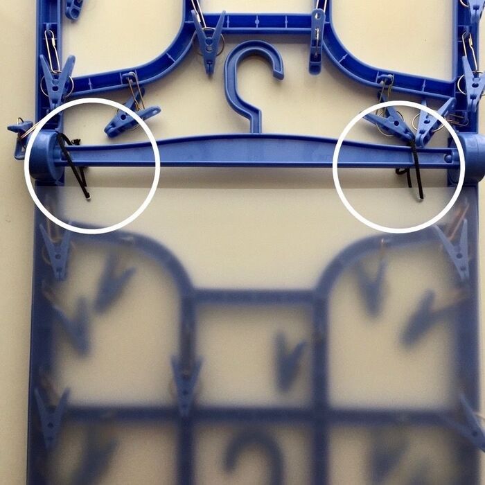 ◆シートをヒモでくくりつける