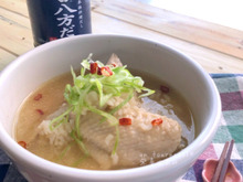 胃の調子を整えて☆八方だしde和風参鶏湯(サムゲタン)