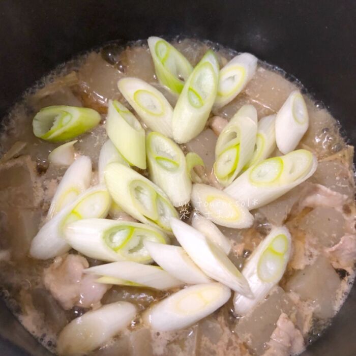 ④時々かき混ぜて!