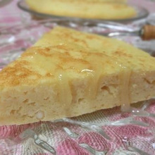 はちみつがけ☆ おからパウダーとカッテージチーズのケ―クサレ