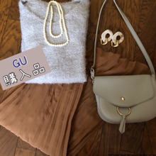 ☆ アラフォーにおすすめ今年流行りのプリーツスカートGUコーデ ☆