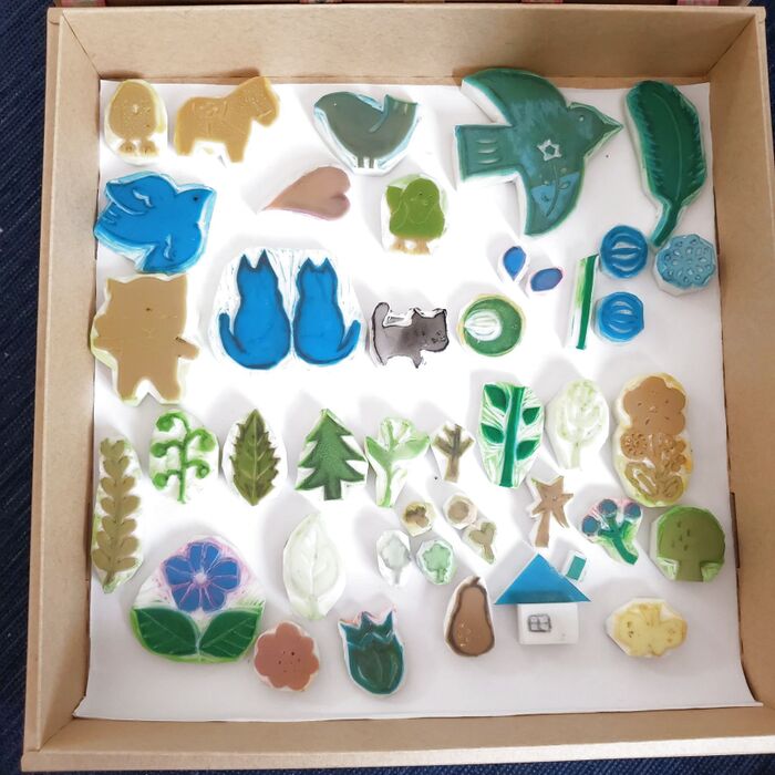 消しゴムはんこの収納