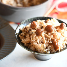 【主食を世界アレンジ】なめこの炊き込みご飯 & 2020主食レシピまとめ