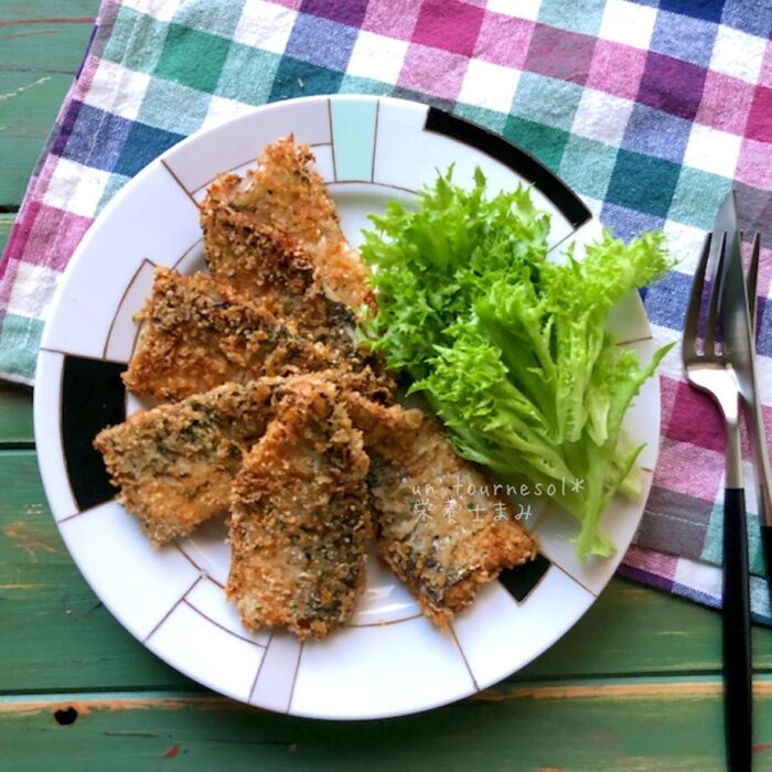 【子供にオススメ‼】骨粗しょう症予防に!コノシロのチーズフライ