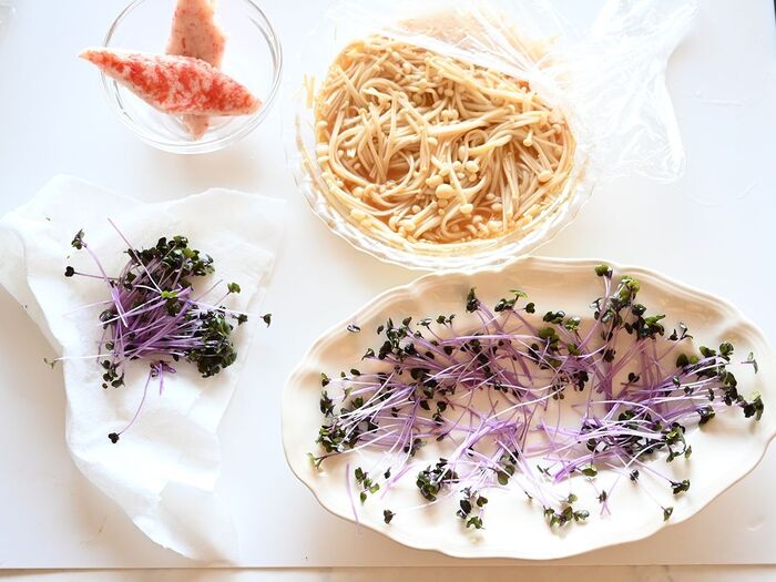 コツ・ポイント お洒落盛付けで普段食材がぐんっとランクアップして見える手法