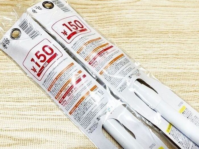 【設置時間5分】ダイソーの突っ張り棒と専用棚を使ってトイレ収納DIY