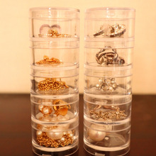 見て楽しむ♡5段重ねアクリルケースのアクセサリー収納