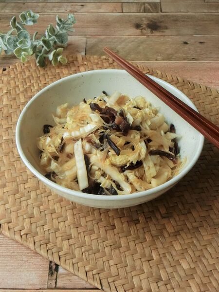 白菜ときくらげの中華サラダ