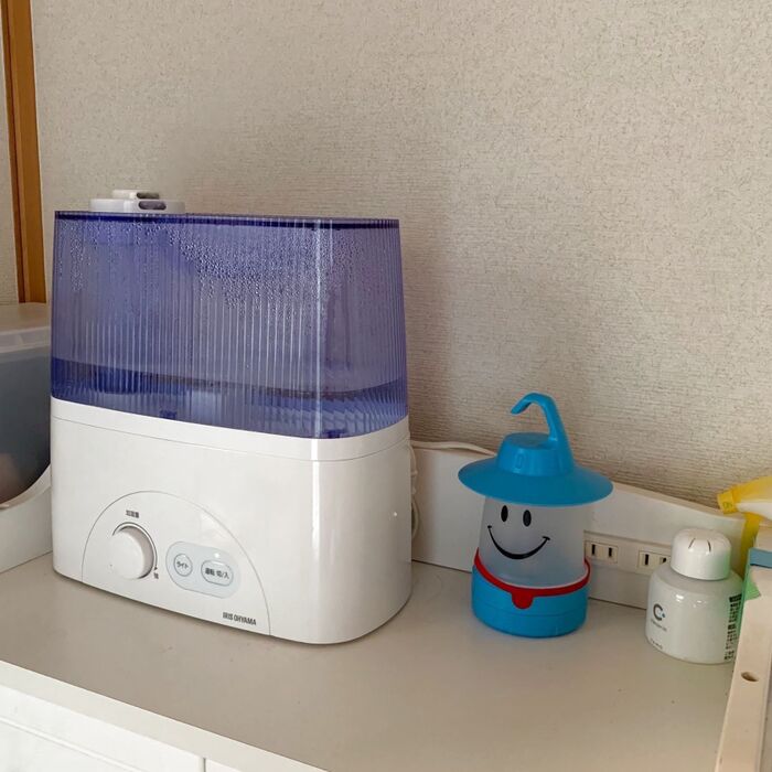 お手入れ楽ちん‼︎加湿器で風邪予防‼︎