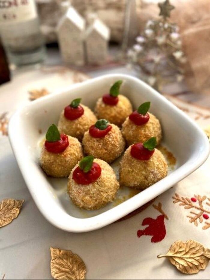 これはおいしい~トマトソースでいただくレンコンのクロケッテ