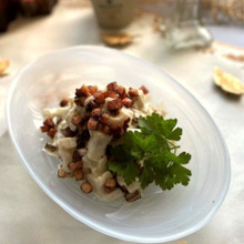 切り方がおいしさのポイント!レンコンのヨーグルトサラダ