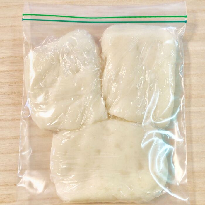 【小分けにして冷凍します】