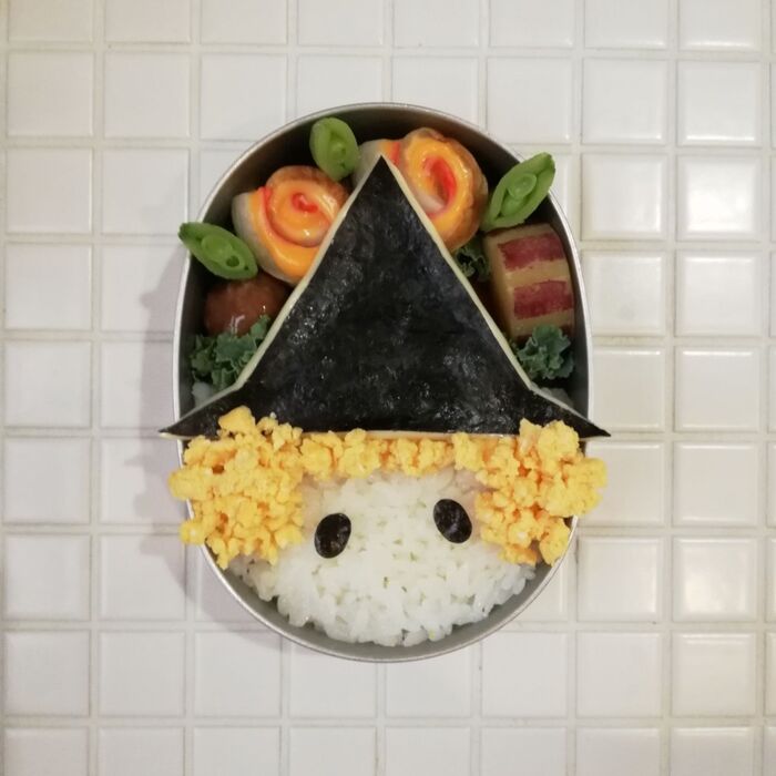 ⑤パーツを乗せます。