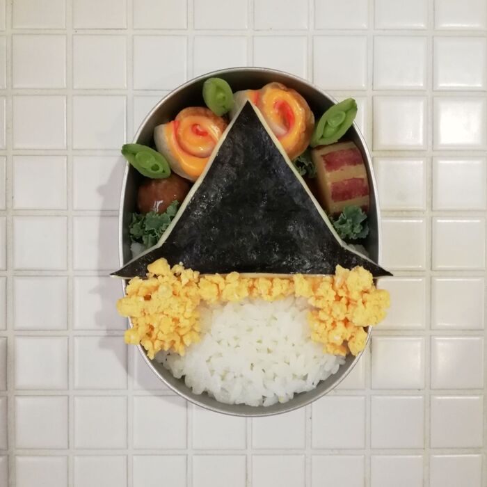 ④パーツを乗せます。